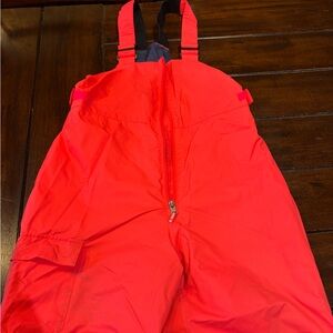 Columbia Kids neon pink bin snowpants